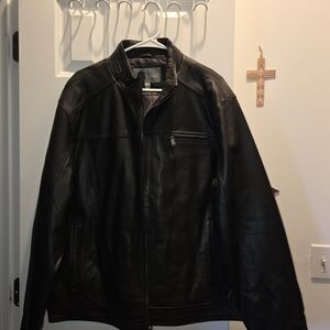 Women's Black Leather Jacket